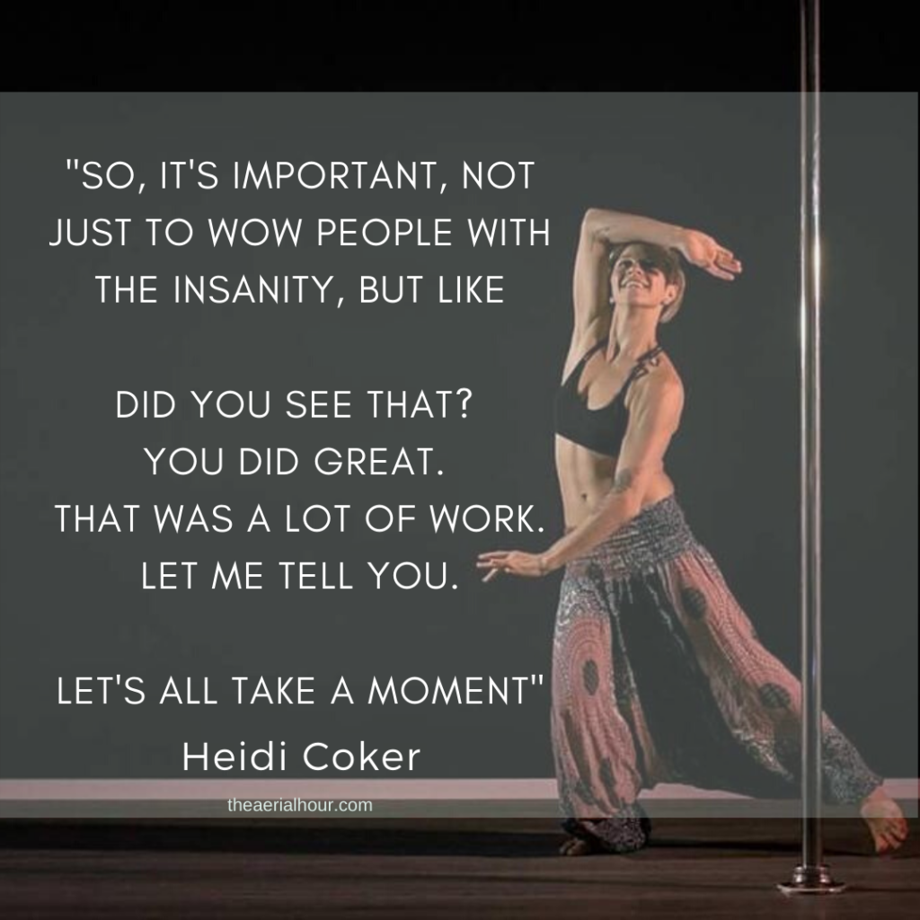 Loney Life Heidi-Website-Quotes-1-1024x1024 Episode #14 | Heidi Coker, International Instructor and Champion traveling artist pole instructor pole goals pole fitness pole dance pole competition breathwork befearless 